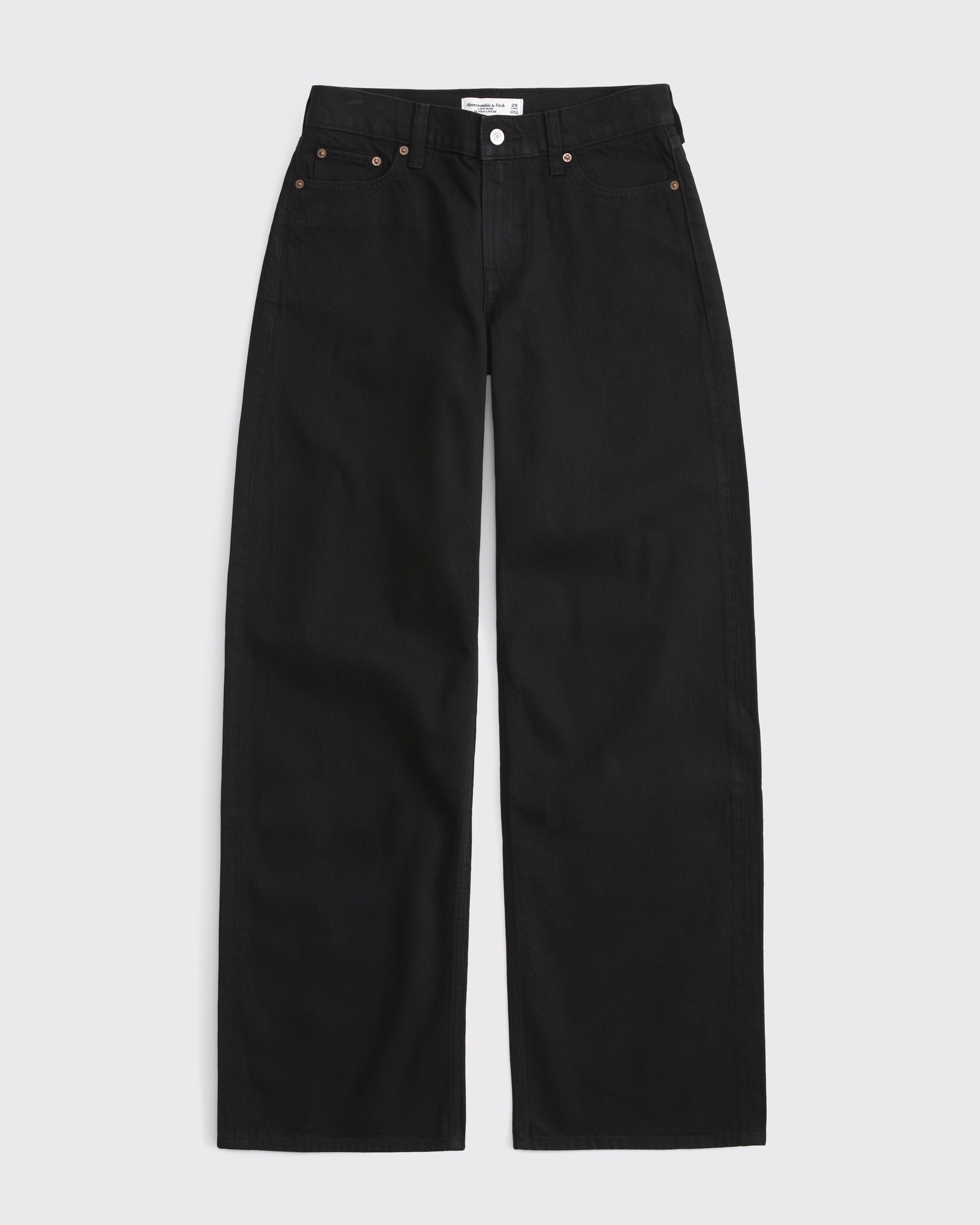 Low Rise Ultra Loose Bow Embroidered Jean