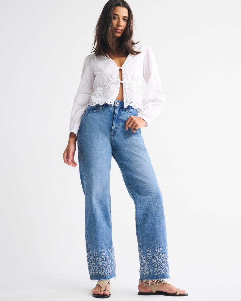 Curve Love High Rise 90s Relaxed Jean