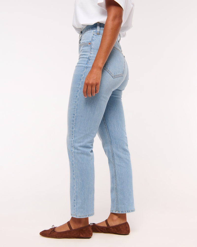 Curve Love Ultra High Rise Ankle Straight Jean