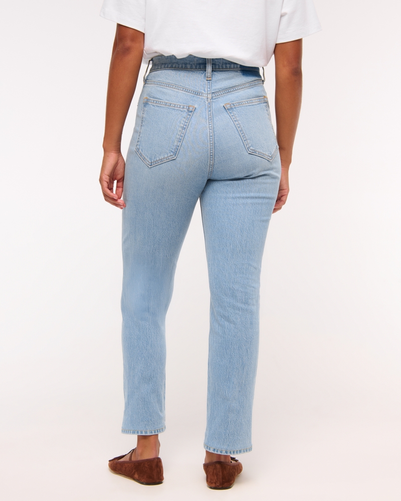 Curve Love Ultra High Rise Ankle Straight Jean