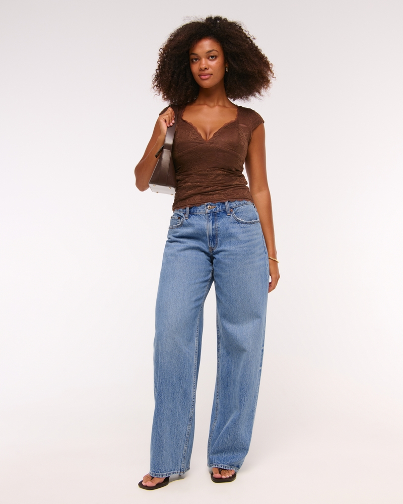 Curve Love Low Rise Ultra Loose Jean