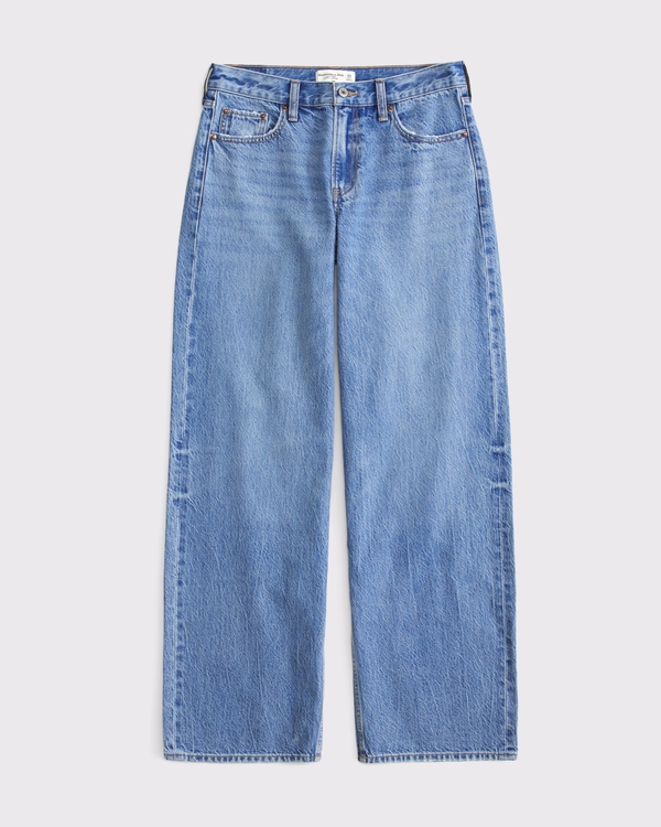Curve Love Low Rise Ultra Loose Jean, Medium view 1