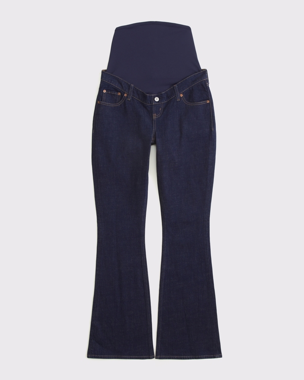 Maternity Bootcut Jean, Rinse view 1