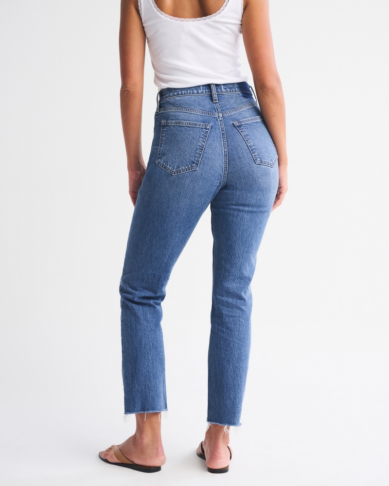 Curve Love Ultra High Rise Ankle Straight Jean