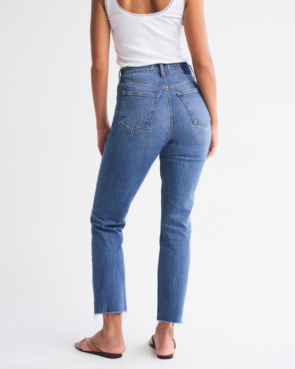 Curve Love Ultra High Rise Ankle Straight Jean