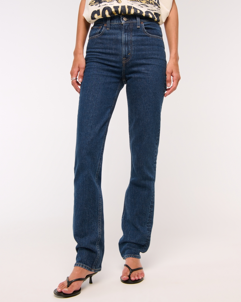 Ultra High Rise 90s Straight Jean