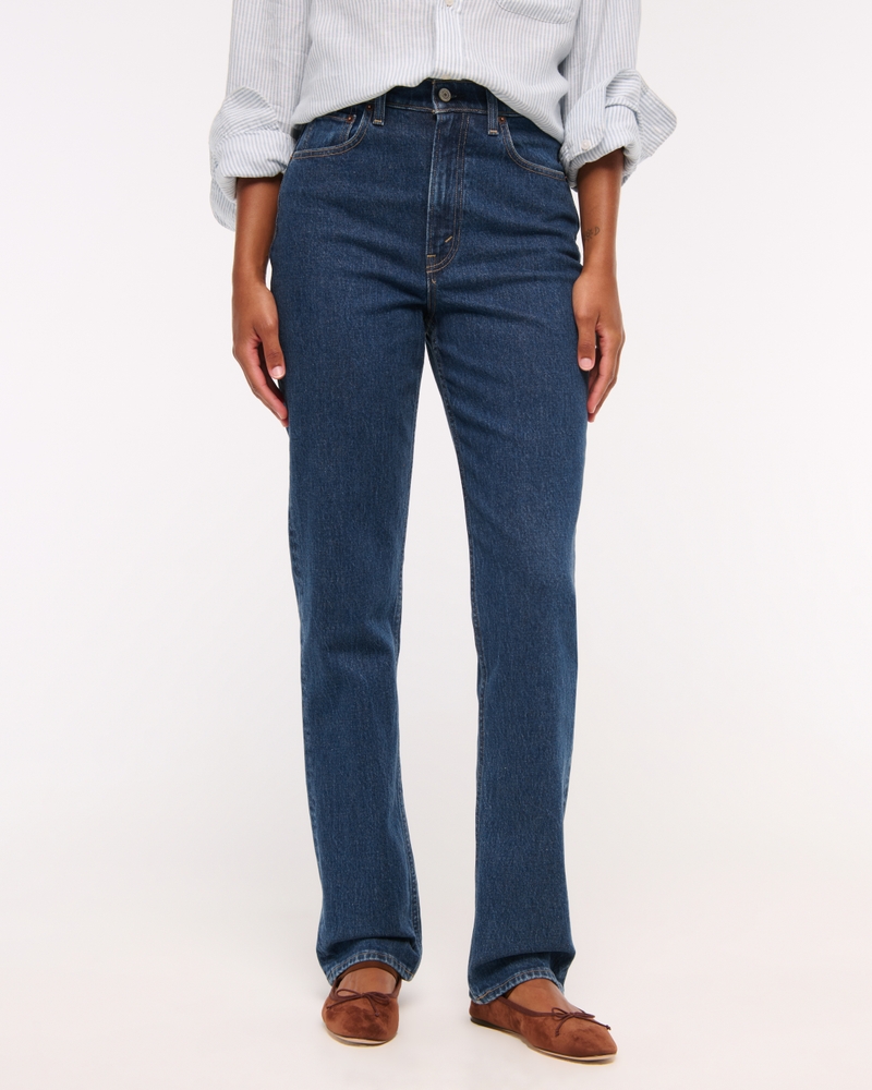 Curve Love Ultra High Rise 90s Straight Jean