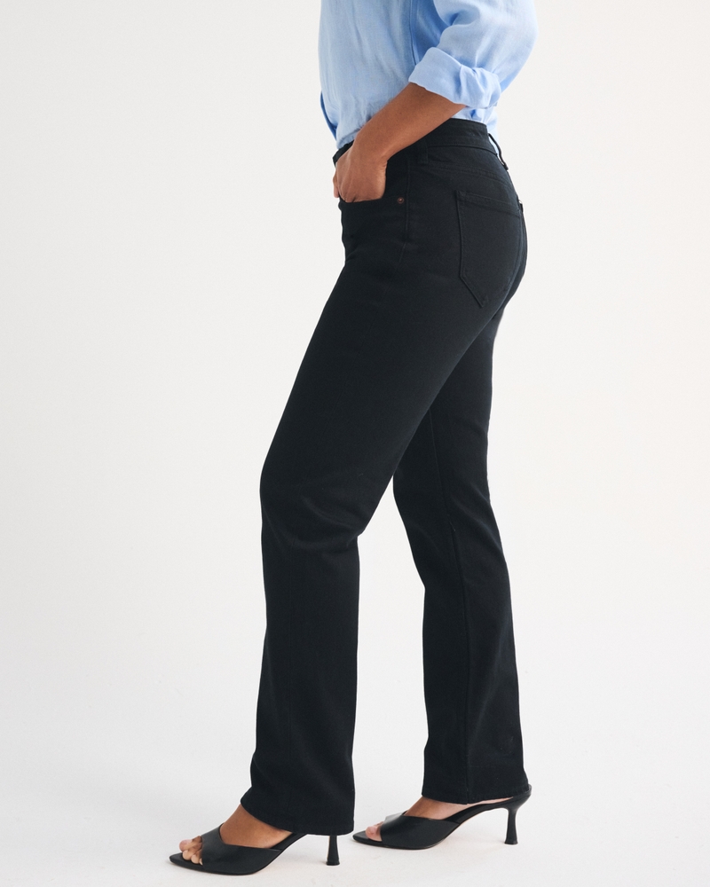 Curve Love Mid Rise 90s Straight Jean - thumbnail 4