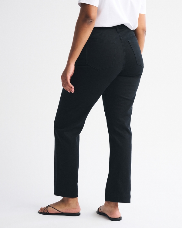 Curve Love Mid Rise 90s Straight Jean