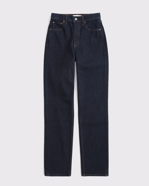 Ultra High Rise 90s Straight Jean, Rinse view 1