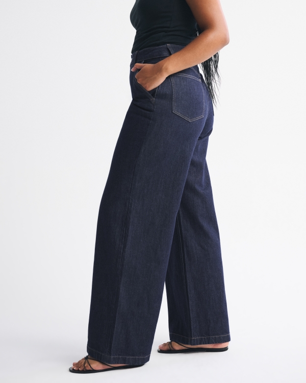 Curve Love High Rise Wide Leg Jean