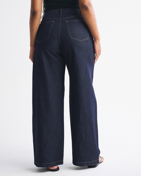 Curve Love High Rise Wide Leg Jean