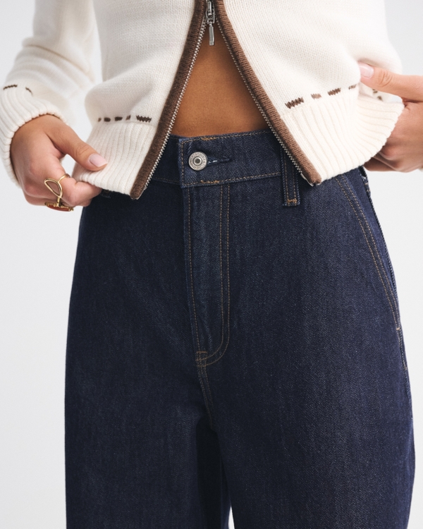 High Rise Wide Leg Jean