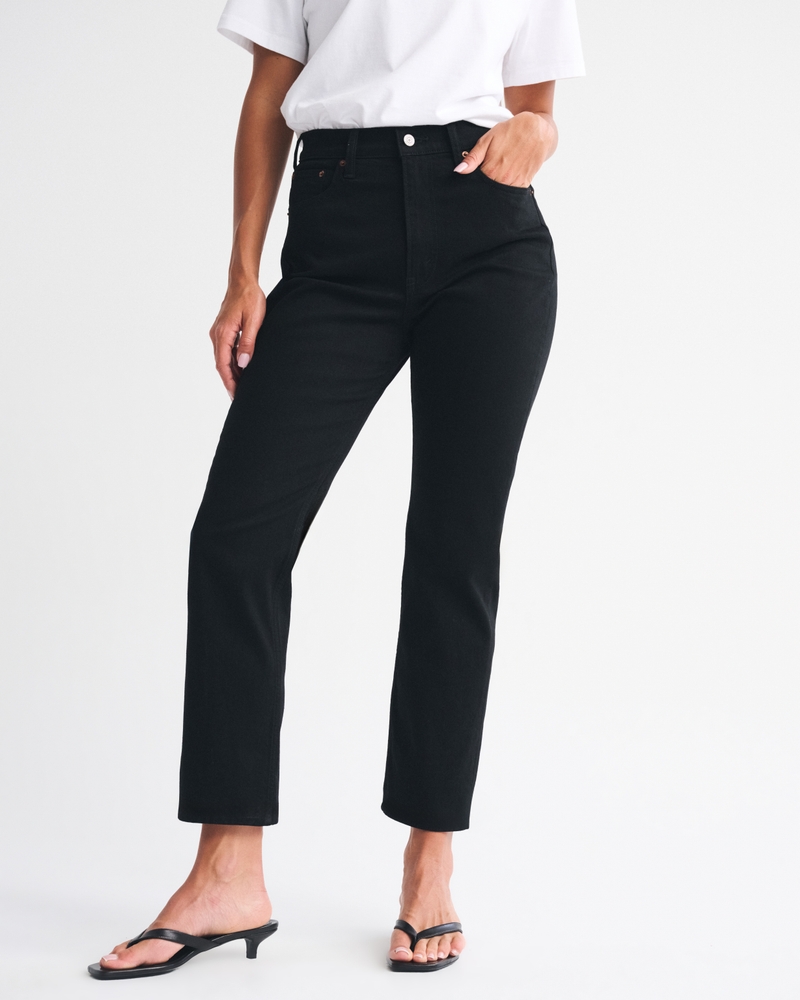Curve Love Ultra High Rise Ankle Straight Jean