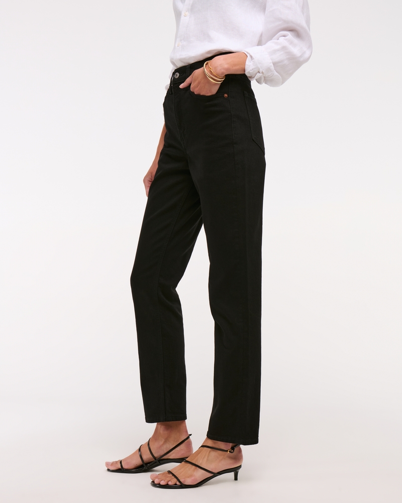 Ultra High Rise Ankle Straight Jean