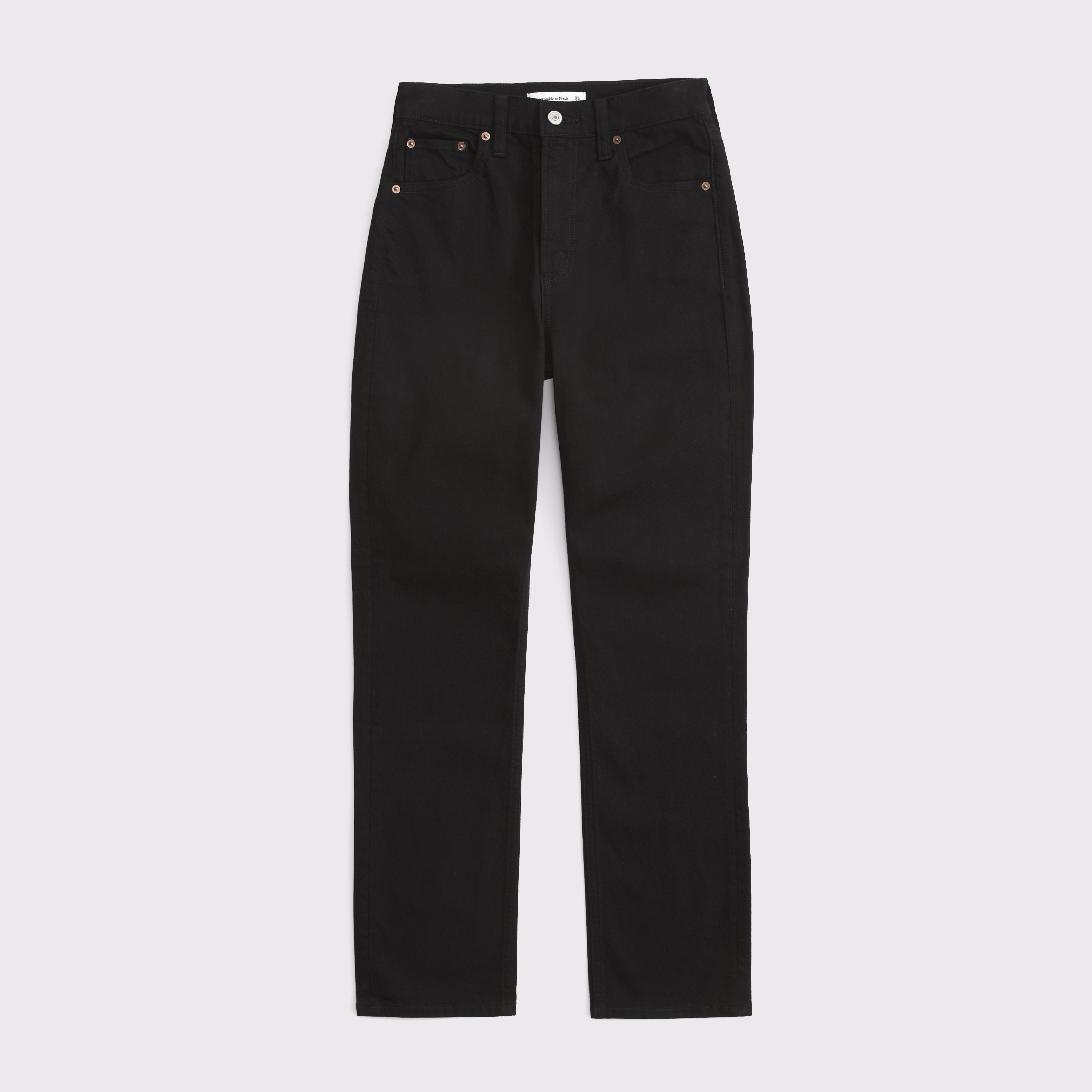 Abercrombie & Fitch Ultra High Rise Ankle Straight Jean