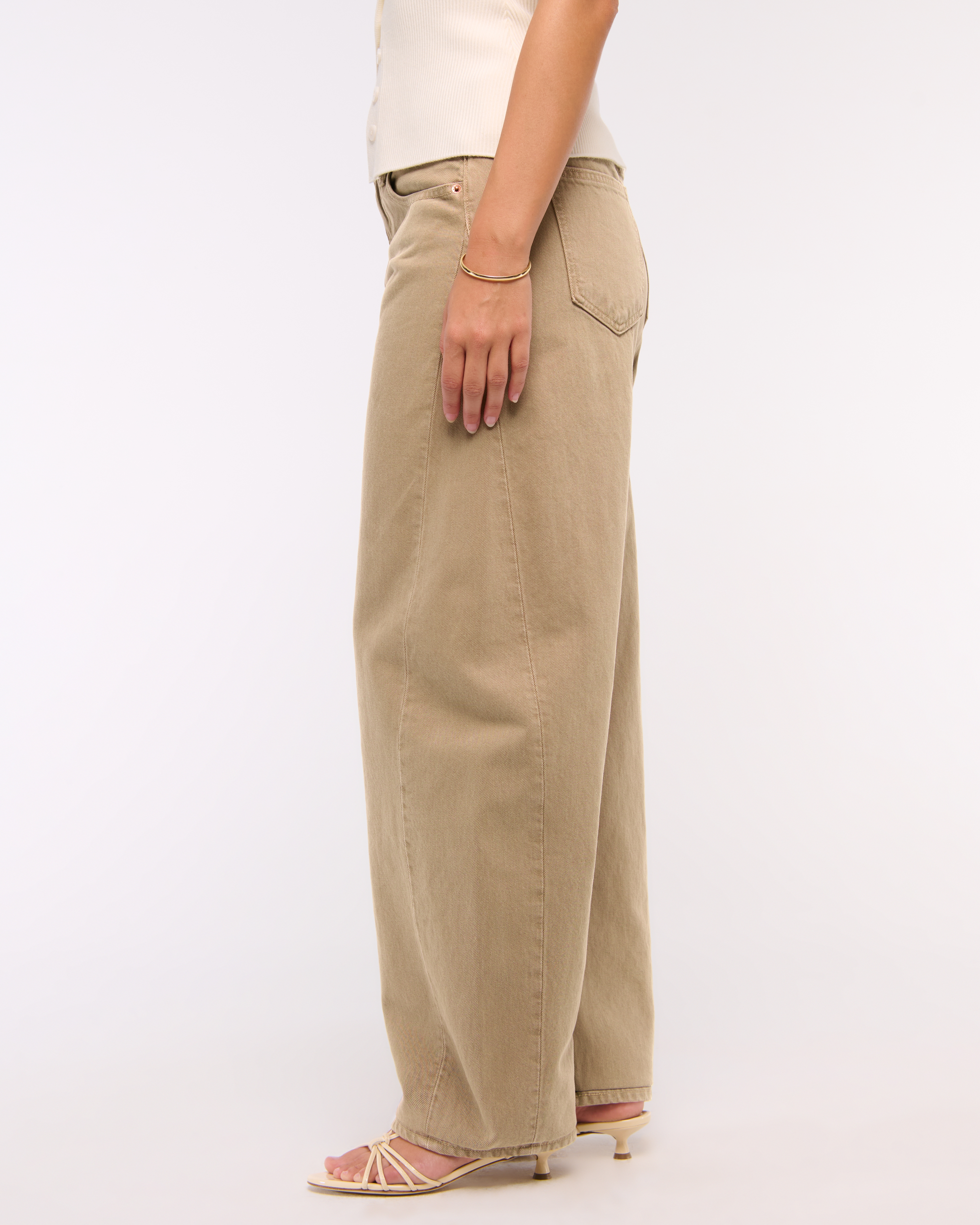 コート【blugirl】 Maison Margiela Slash-Sides Wide-Leg Denim Pants - Bergdorf