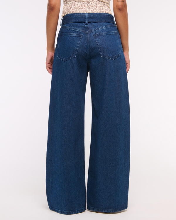 High Rise Wide Leg Jean