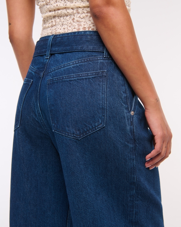 High Rise Wide Leg Jean
