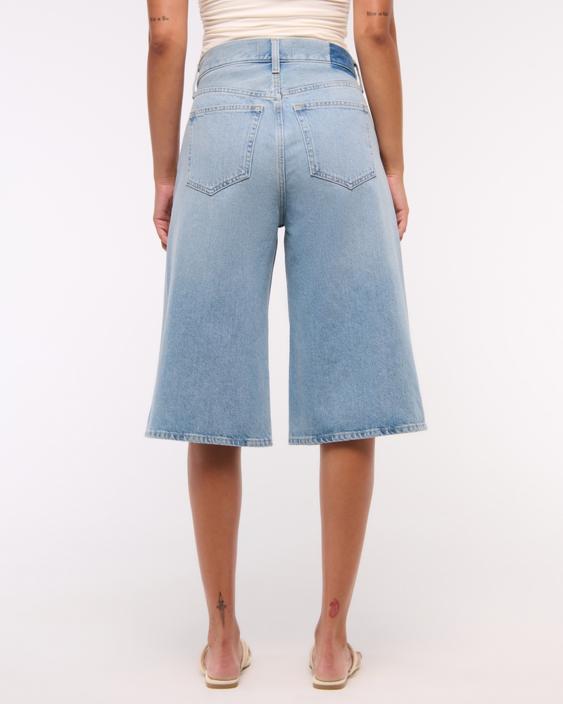 Mid Rise Culotte Jean