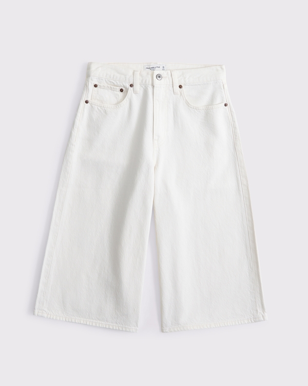 Abercrombie & Fitch, Mid Rise Culotte Jean