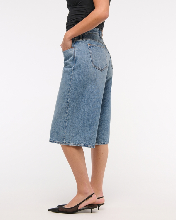 Curve Love Mid Rise Culotte Jean