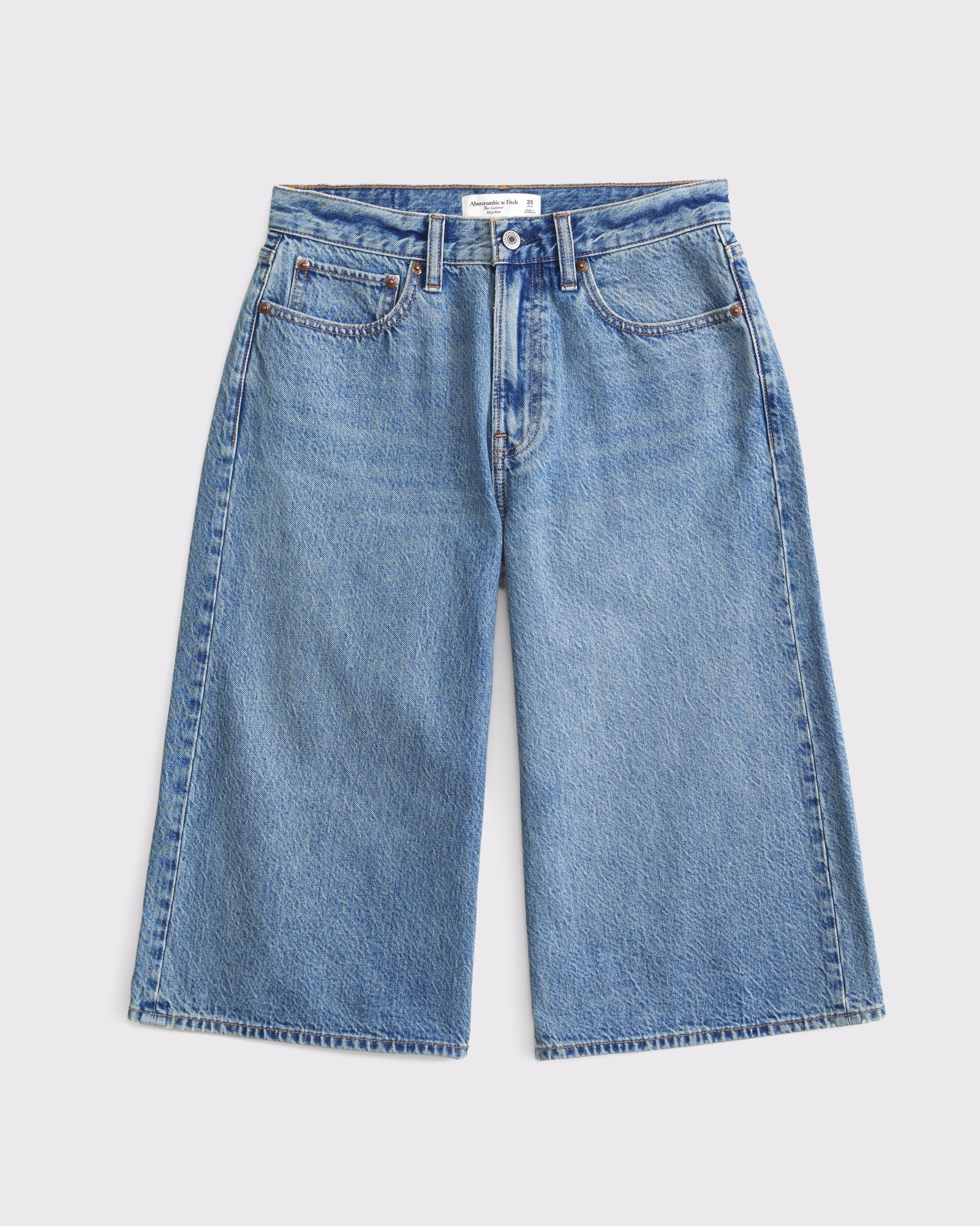 Curve Love Mid Rise Culotte Jean