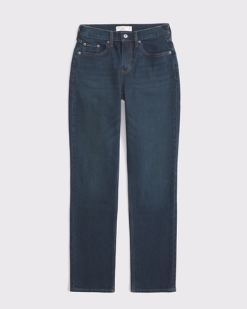 Mid Rise 90s Straight Jean