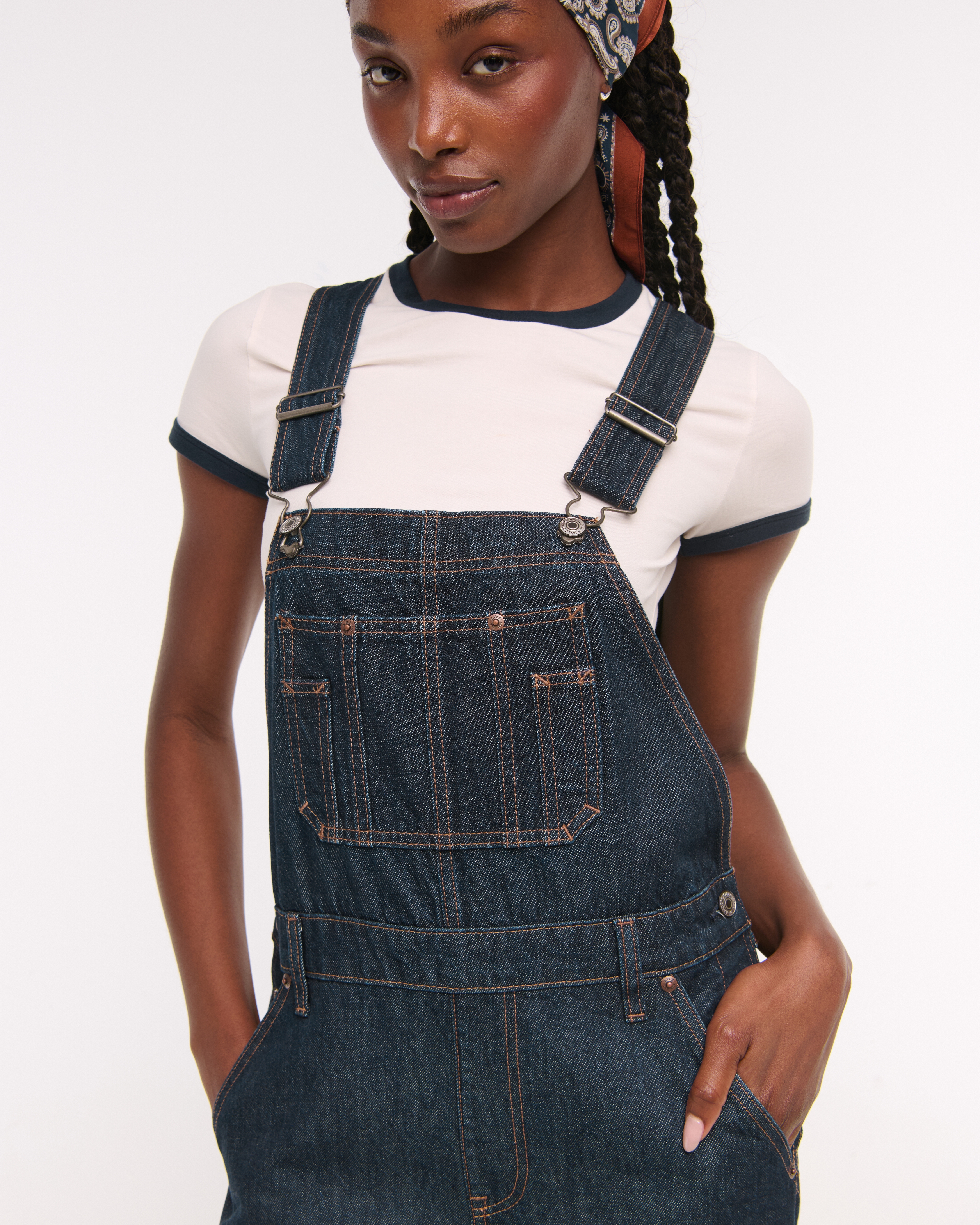 Abercrombie & Fitch Overalls In Blue