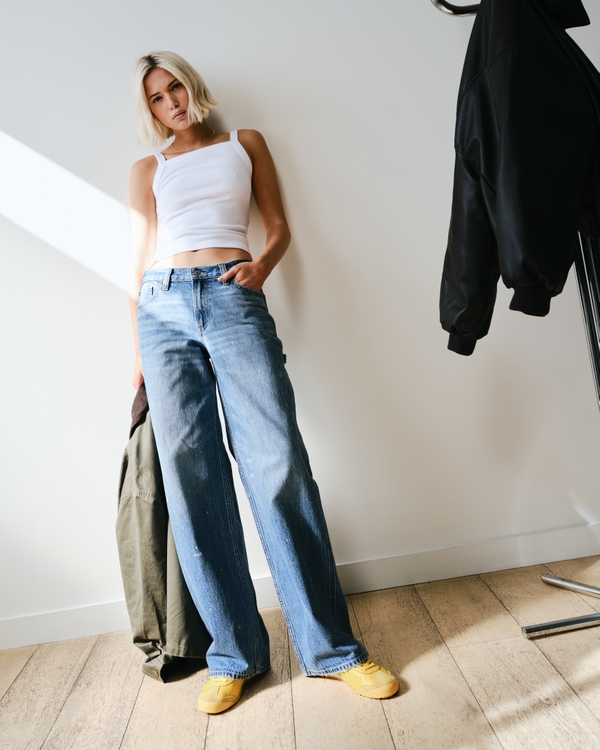 Low Rise Ultra Loose Jean, Medium view 1