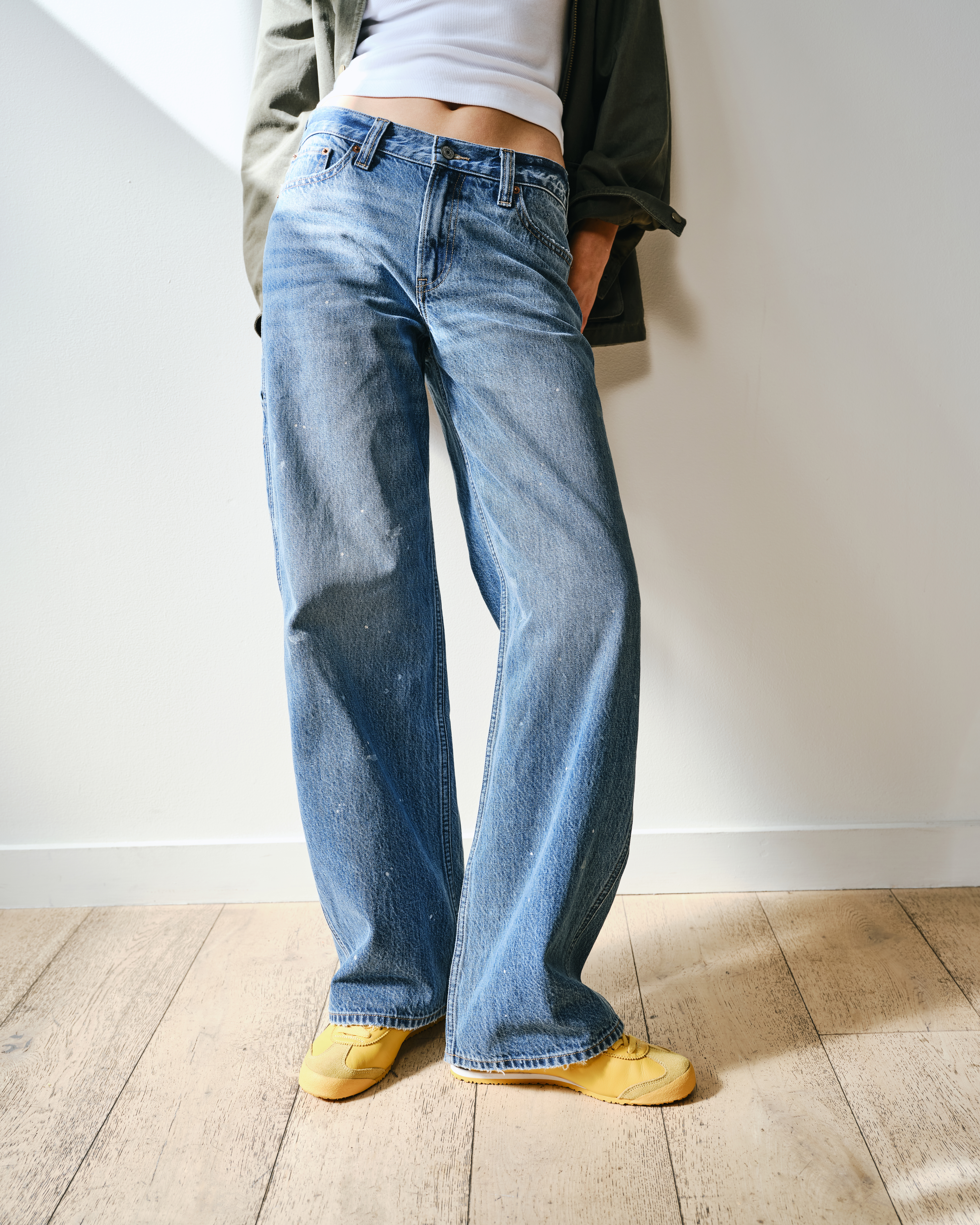 Abercrombie&fitch ダメージ　デニム　ジーンズ　ローライズ KIC_155-4511-0384-276_model5.