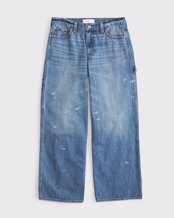 Femme Jean ultra ample low rise | Femme Liquidation | Abercrombie.com