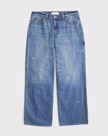Curve Love Low Rise Ultra Loose Jean from Abercrombie & Fitch - $32.97