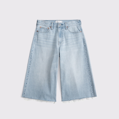 Abercrombie & Fitch Mid Rise Long Jort