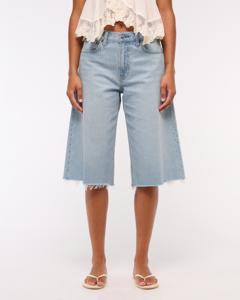 Curve Love Mid Rise Long Jort