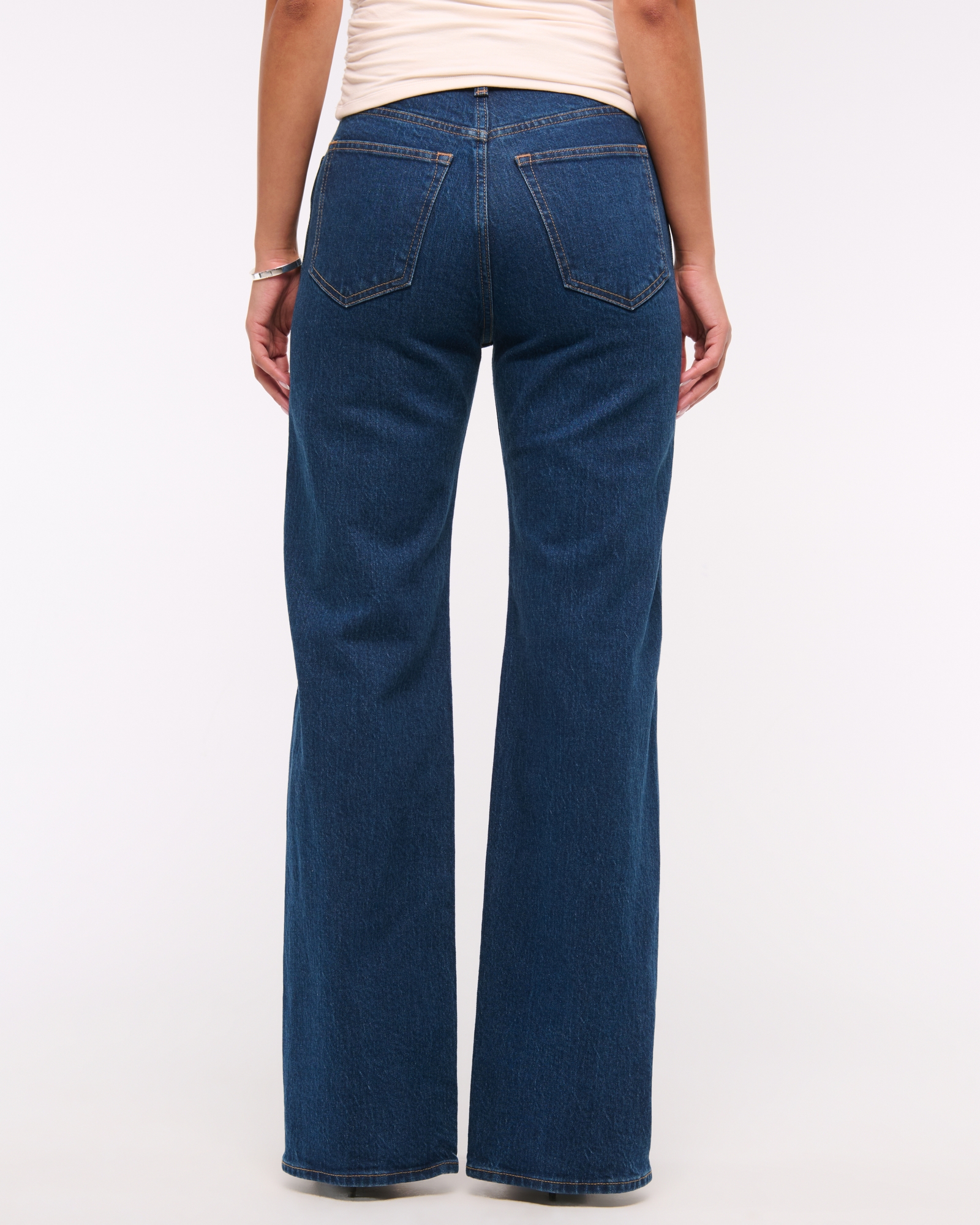 High Rise 90s Relaxed Split-Vent Hem Jean