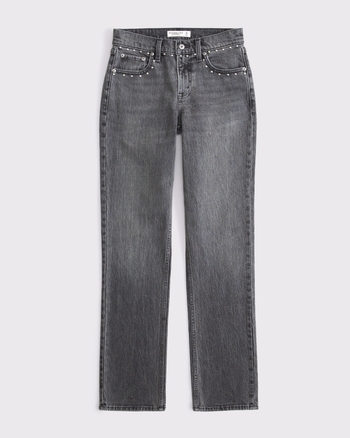 Curve Love Mid Rise 90s Straight Jean