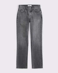 Curve Love Mid Rise 90s Straight Jean