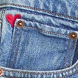 medium heart embroidery