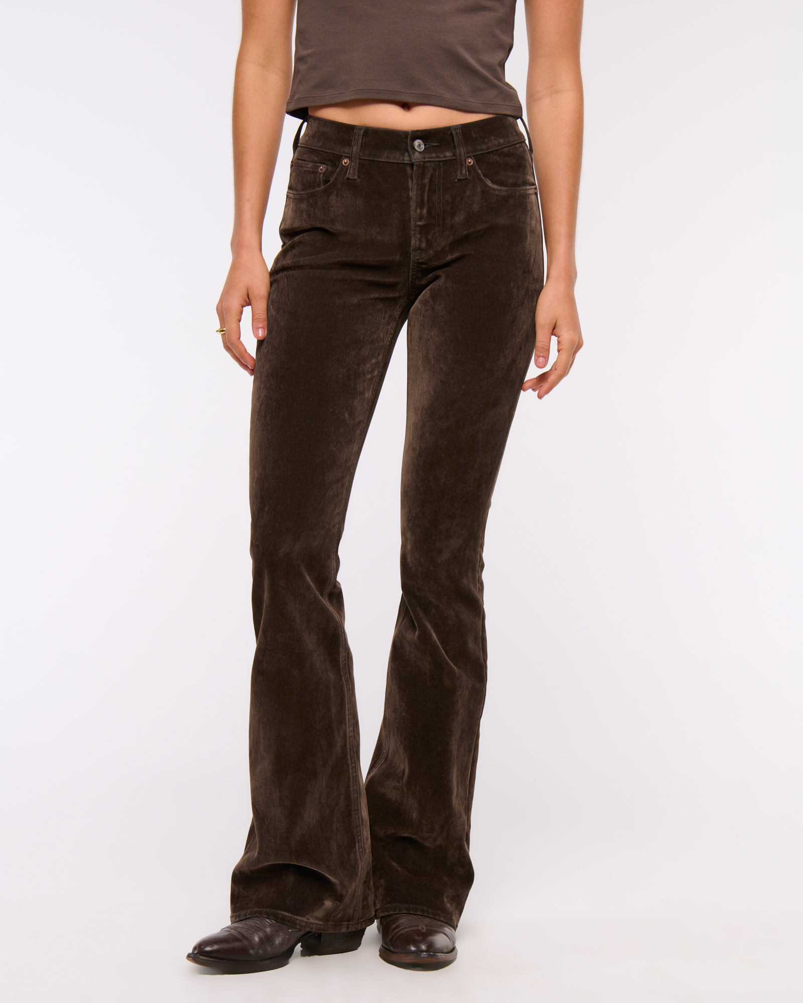 Mid Rise Bootcut Jean