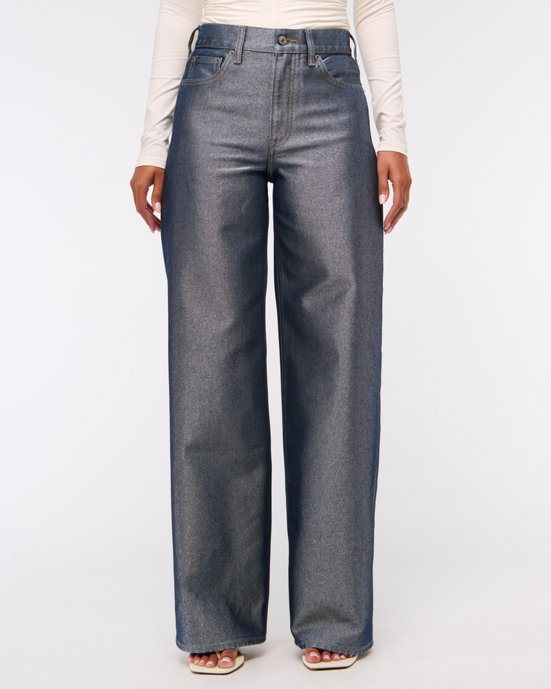 High Rise Wide Leg Jean