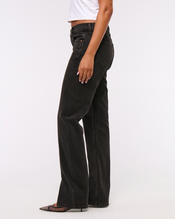 Mid Rise 90s Straight Jean