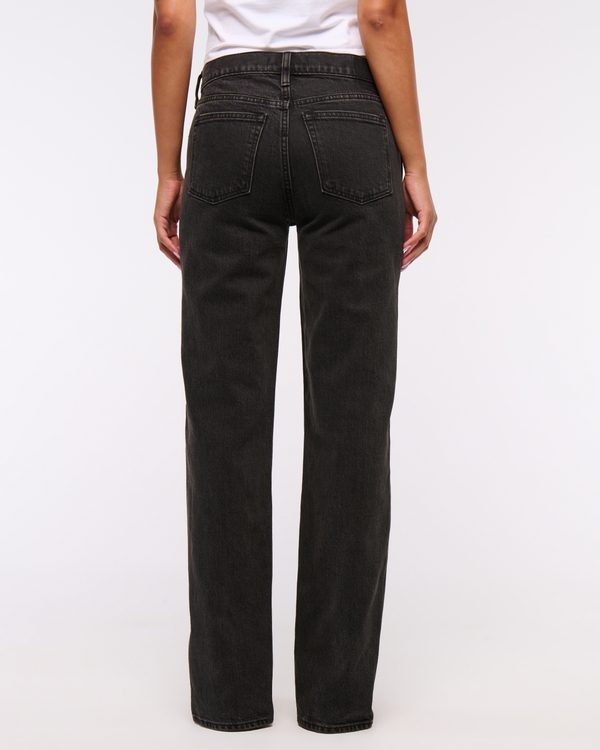 Mid Rise 90s Straight Jean