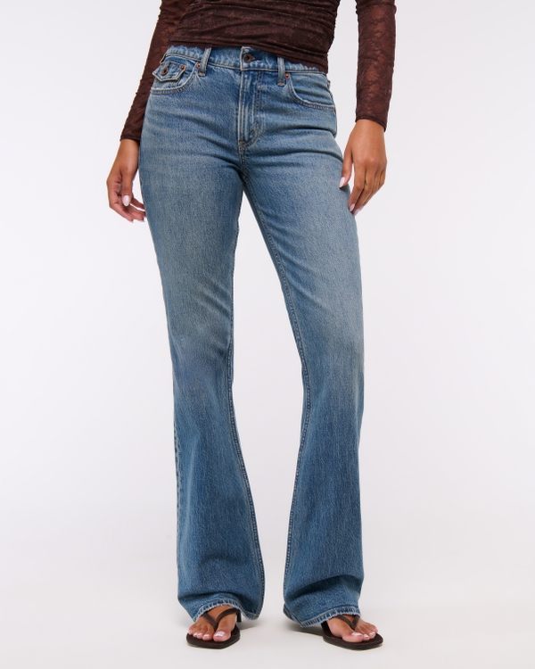 Mid Rise Bootcut Jean, Medium Y2k Pocket view 2