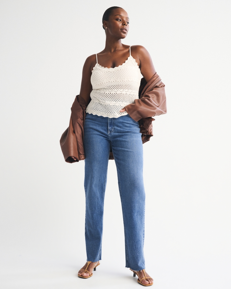Ultra High Rise 90s Straight Jean