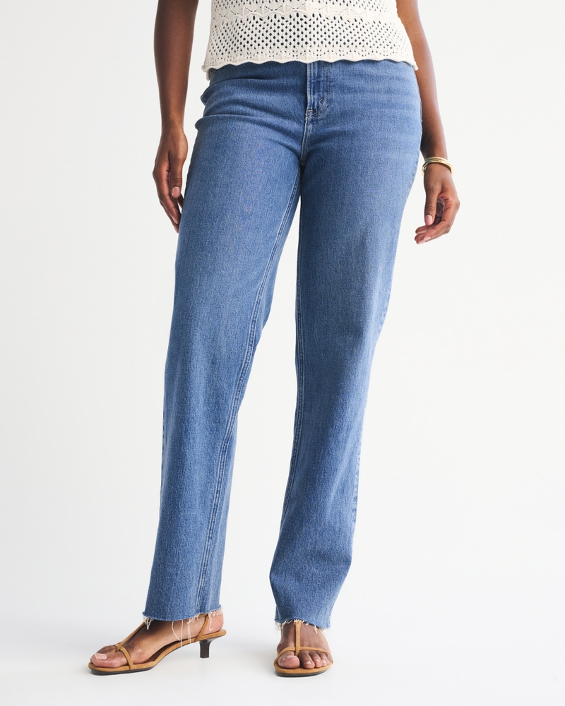 Ultra High Rise 90s Straight Jean