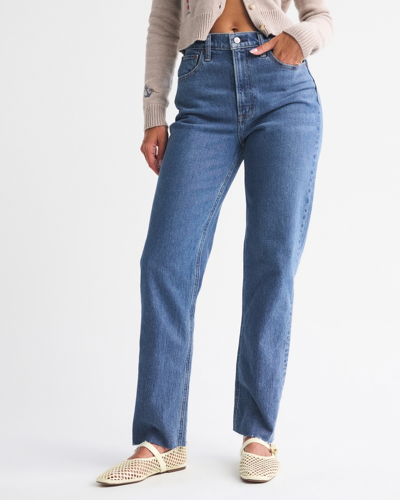 Curve Love Ultra High Rise 90s Straight Jean