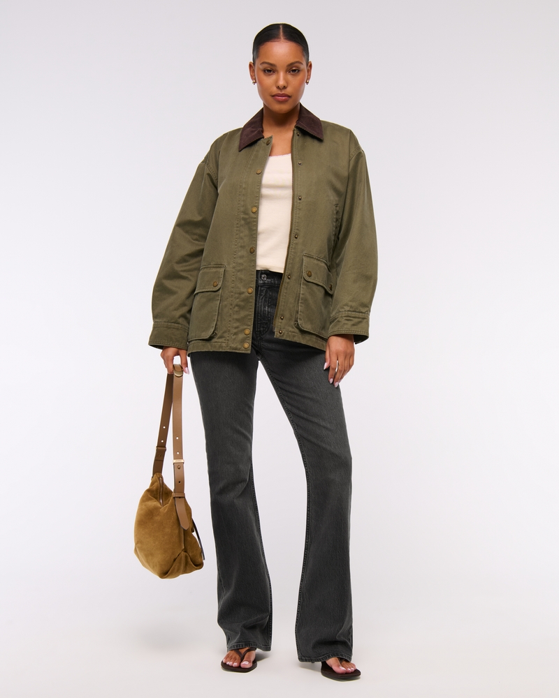 Femme Jean bootcut taille mi-haute | Femme Liquidation | Abercrombie.com