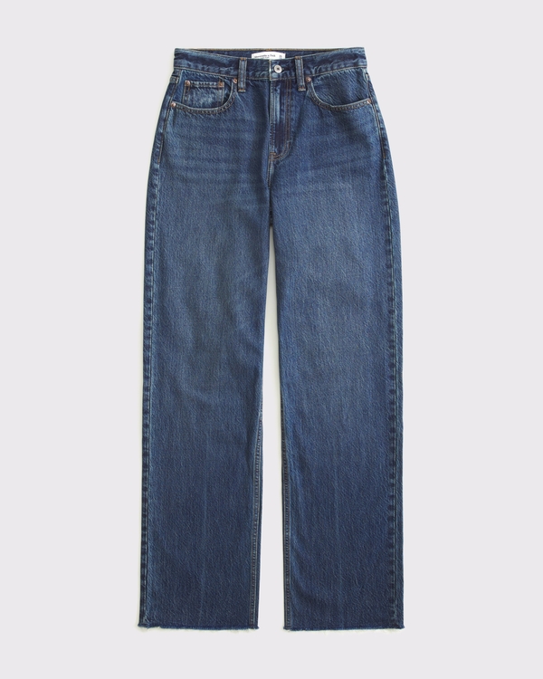 パンツ CURVE PATTERN LOOSE FIT DENIM Women's Curve Love High Rise Loose Jean | Women's Clearance