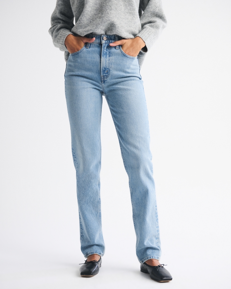Ultra High Rise 90s Straight Jean
